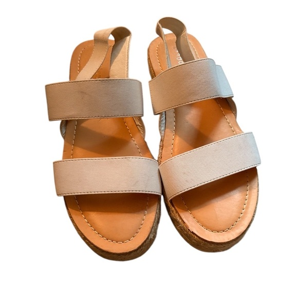 Madden Girl Shoes - Madden Girl Womens Sandals Strap White Brown 7.5M